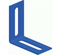 Угловой соединитель LANMASTER 50 мм, для стального лестничного лотка, серый LAN-LTS-L50-GY