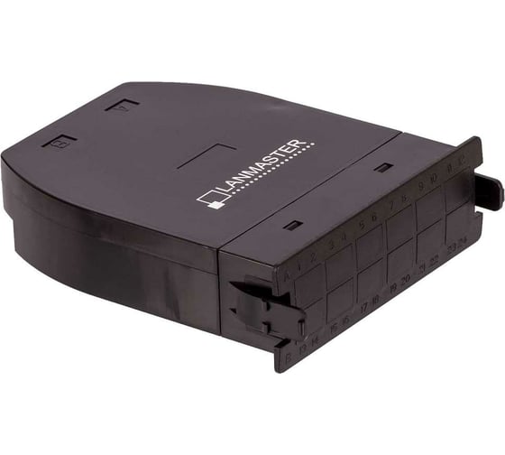 Заглушка LANMASTER на место компактной MPO кассеты LAN-MCC-XX