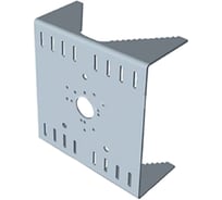 Адаптер крепление камер на вертикальные опоры диаметром от 70 до 200 мм Beward HT-200A2 00000005787