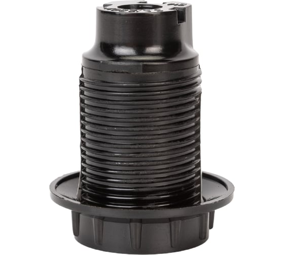 Патрон ЭРА Е14 с кольцом, бакелит, черный Б0044080 - выгодная цена ...