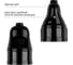Кабельная розетка TDM ELECTRIC 2П+3 черная 16А 250B серии "Народная" SQ1806-0412 3