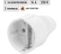 Кабельная розетка TDM ELECTRIC 2П+З белая 16А 250B серии "Народная" SQ1806-0411 2