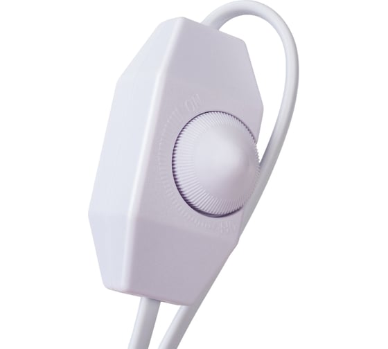 Сетевой шнур с вилкой и выключателем с диммером Uniel UCX-C30/02A-170 WHITE UL-00004439