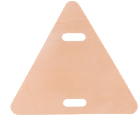 Кабельная мягкая бирка Урал ПАК 136 треугольник упаковка 100шт. АЭ-8094136-100