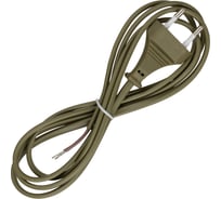 Шнур с плоской вилкой TDM ELECTRIC ШУ02 ШВВП 2x0,75мм2 1,7 м. бронза SQ1305-0013