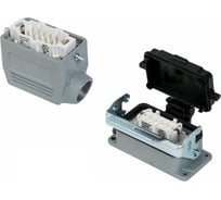 Прямоугольный промышленный разъем Mete Enerji комплект H10E-AM-CCF 685587K