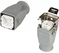 Прямоугольный промышленный разъем Mete Enerji комплект H3A-BM-BZF 685539K