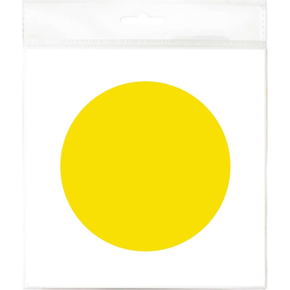  Контур Лайн d150 Желтый круг для слабовидящих двусторонняя .
