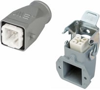 Прямоугольный промышленный разъем Mete Enerji комплект H4A-BM-FF 685549K