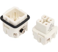 Прямоугольный промышленный разъем Mete Enerji комплект H4A-BM-BZF 685553K