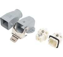 Прямоугольный промышленный разъем Mete Enerji комплект H5A-BM-GF 685565K