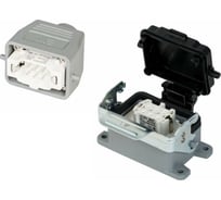 Прямоугольный промышленный разъем Mete Enerji комплект H6E-BM-CCF 685572K