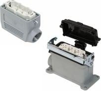 Прямоугольный промышленный разъем Mete Enerji комплект H6HSB-AM-DCF 685689K