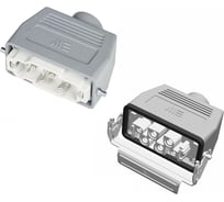 Прямоугольный промышленный разъем Mete Enerji комплект H6K-BM-BZF 685758K