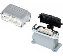 Прямоугольный промышленный разъем Mete Enerji комплект H6K-AM-DCF 685751K