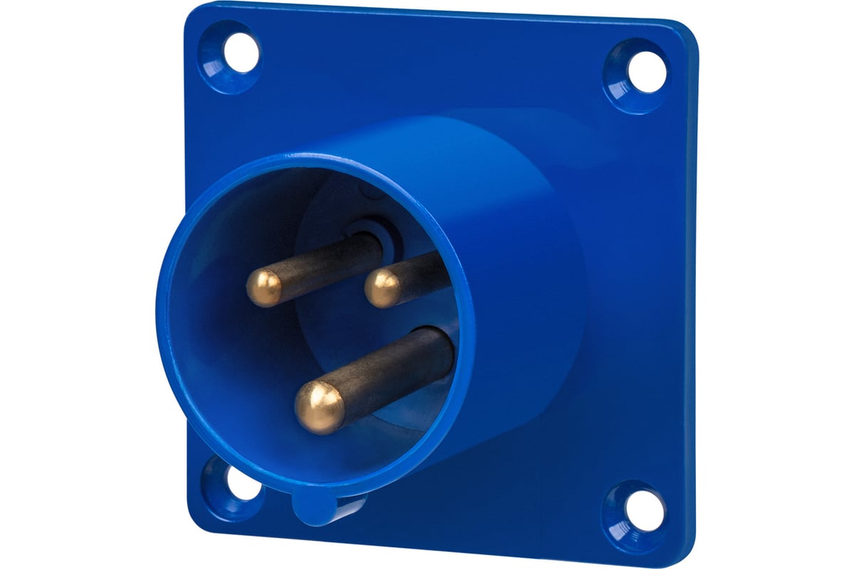 Вилка TDM 613 скрытая 2Р+РЕ 16А 220В IP44 SQ0607-0001 - выгодная цена ...