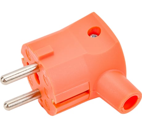 Угловая кабельная вилка с защитным контактом и 2-й системой заземления ABL CEE7/VII,16A 2P+E 250V, 1107170