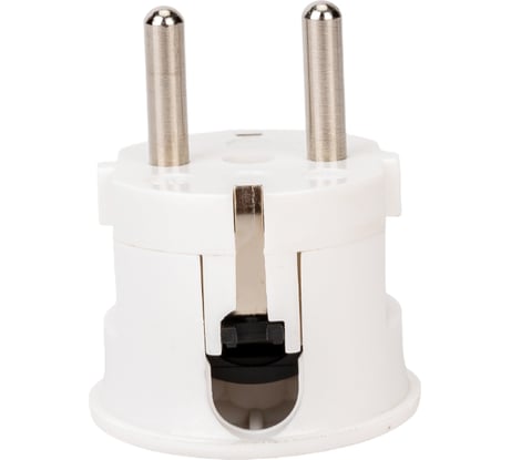 Угловая кабельная вилка с защитным контактом ABL, дуропласт 16A 2P+E 250V, белый 1108110