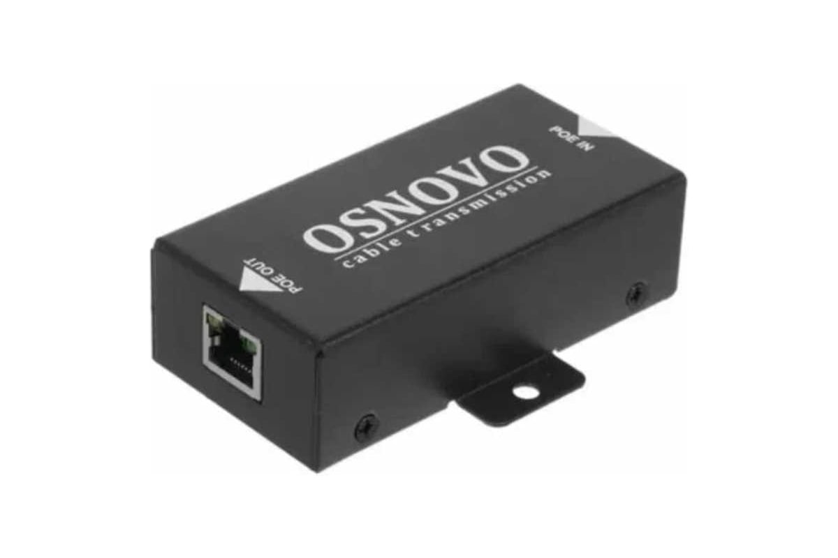 Osnovo e poe 1g. OSNOVO E-POE/1. Удлинитель OSNOVO E-POE/1. Ретранслятор OSNOVO E-POE/1w. OSNOVO POE Splitter/g3.