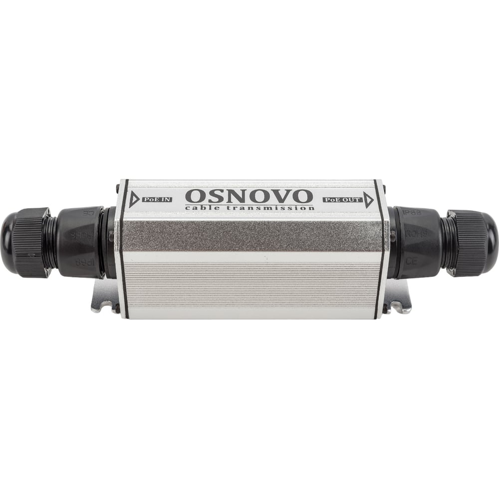 Уличный PoE удлинитель OSNOVO Ethernet, PoE E-PoE/1W УТ-00009029 ...
