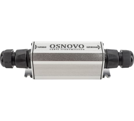 Уличный PoE удлинитель OSNOVO Ethernet, PoE E-PoE/1W УТ-00009029