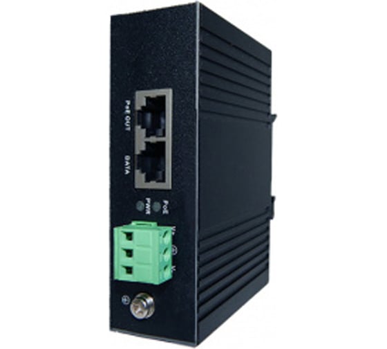 Промышленный PoE инжектор СomOnyx гигабитный, 15Вт CO-PJ-1G15-P206 100-076