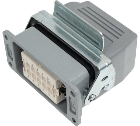 Прямоугольный промышленный разъем Mete Enerji комплект H10E-AM-BZF 685597K