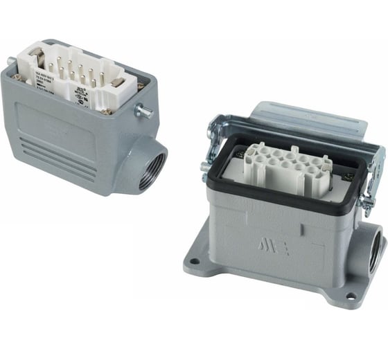 Прямоугольный промышленный разъем Mete Enerji комплект H10E-AM-DF 685589K 1