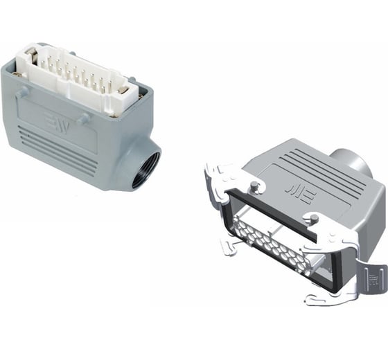 Прямоугольный промышленный разъем Mete Enerji комплект H16E-A2M-B2ZF 685633K 1