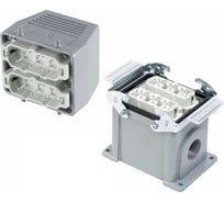 Прямоугольный промышленный разъем Mete Enerji комплект H12HSB-B2M-D2F 685712K