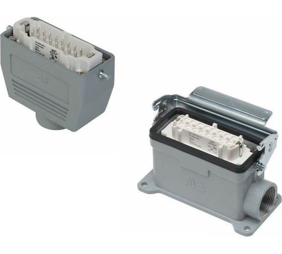 Прямоугольный промышленный разъем Mete Enerji комплект H16E-BM-EF 685620K 1