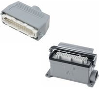 Прямоугольный промышленный разъем Mete Enerji комплект H24E-BM-DF 685642K