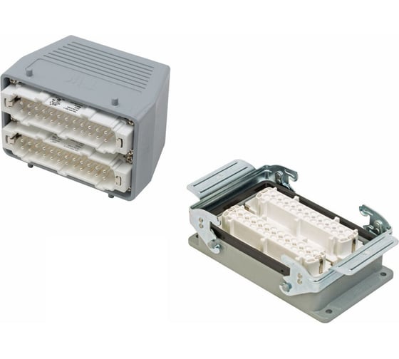 Прямоугольный промышленный разъем Mete Enerji комплект H48E-B2M-C2F 685674K 1