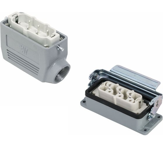 Прямоугольный промышленный разъем Mete Enerji комплект H6HSB-AM-CF 685683K 1