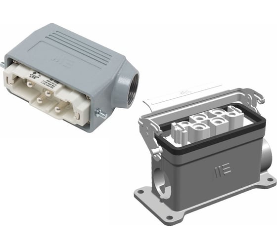 Прямоугольный промышленный разъем Mete Enerji комплект H4K-AM-EF 685727K 1