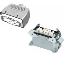 Прямоугольный промышленный разъем Mete Enerji комплект H4K-B2M-D2F 685738K