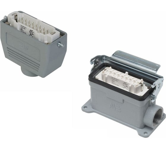 Прямоугольный промышленный разъем Mete Enerji комплект H16E-BM-DF 685616K 1