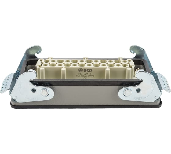 Промышленный разъем UCD H24B-TG(HE-024) розетка 10010121