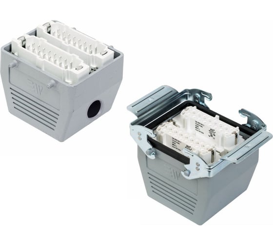 Прямоугольный промышленный разъем Mete Enerji комплект H32E-A2M-B2ZF 685669K 1