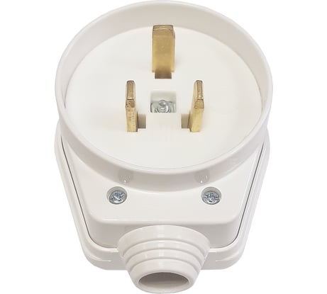 Комплект для подключения электроплиты DORI (вилка + розетка скрытой установки + кабель 2 м) 15859