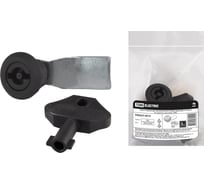 Замок-защелка для металлического бокса TDM ELECTRIC (цилиндр и корпус из черного пластика) SQ0825-0019