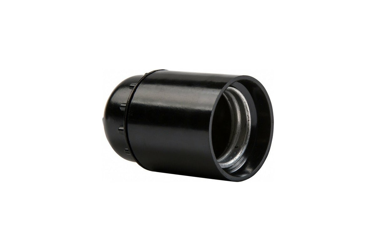 Патрон Smartbuy карболитовый, подвесной, Е27, без стикера, черный 20 шт ...