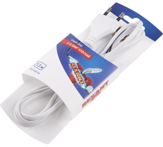 Сетевой шнур REXANT 1.5М с вилкой 06-3250 1