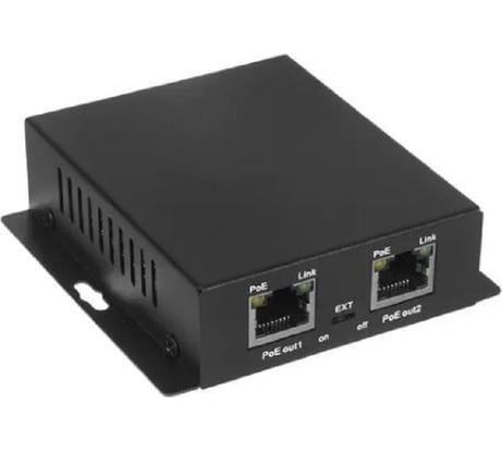 Удлинитель PoE Amatek AN-PE2 10/100Мбит/с до 100м 7000627