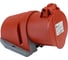 Кабельная настенная розетка TP Electric Зажимные контакты 32A, 400В, 3P+E, IP 44 3126-307-1600 1