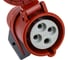 Кабельная настенная розетка TP Electric Зажимные контакты 32A, 400В, 3P+E, IP 44 3126-307-1600 5