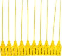 Пластиковая номерная пломба ООО Пломба.Ру D 2,3 мм, L 140 мм, Желтый 50 шт. КПП-3-1601 СТ 619312 22945965