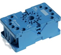 Розетка для реле Finder, 60.13; с комбинированными контактами; винтовые зажимы; синяя; 10А, 90833