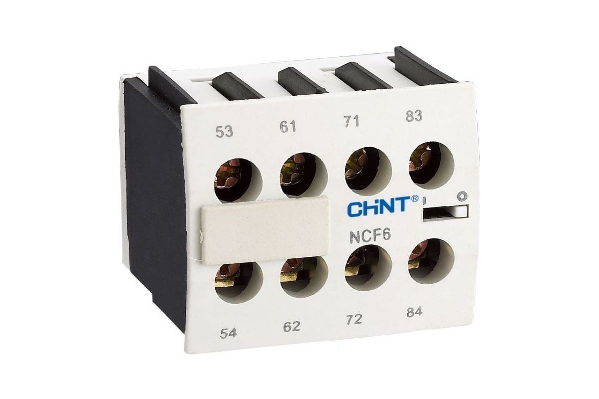 Приставка дополнительные контакты CHINT NCF6-22 к контактору NC6 (R ...