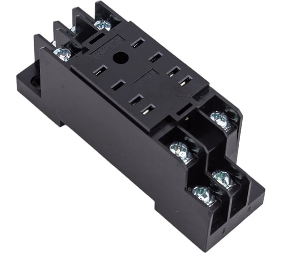 Колодка CHINT CZY08A-02 для реле JZX-22F(B)/2Z NJX-13FW(B)/2ZS JZX-18F(L)/2Z 2 контакта 285974